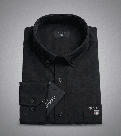 Ανδρικό Πουκάμισο GANT Oxford Button-Down – Κλασική Γραμμή, Μακρυμάνικο - Εικόνα 5