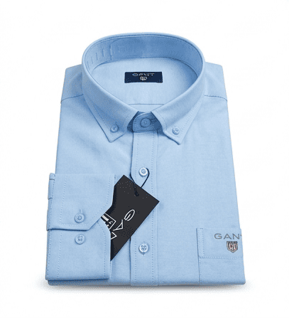 Ανδρικό Πουκάμισο GANT Oxford Button-Down – Κλασική Γραμμή, Μακρυμάνικο - Εικόνα 7