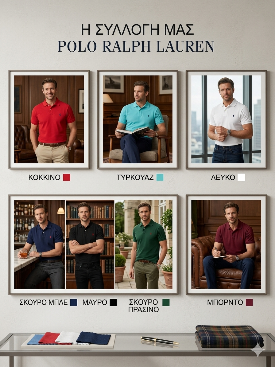 Polo Κλασική Γραμμή & Μοναδικά Χρώματα - Εικόνα 5