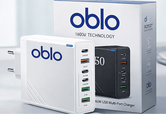Φορτιστής ταξιδιού USB 160W 6 θυρών PD γρήγορης φόρτισης - Εικόνα 2