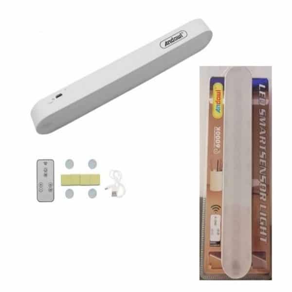 LED Επαναφορτιζόμενο Φωτιστικό Ντουλάπας με Τηλεχειριστήριο - Εικόνα 2