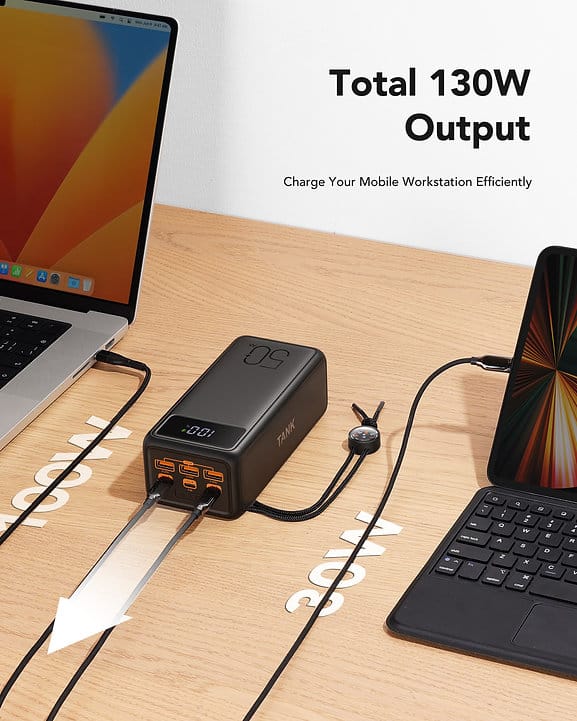 Tank Boost 56000mAh 100W Camping Power Bank για φορητό υπολογιστή - Εικόνα 5