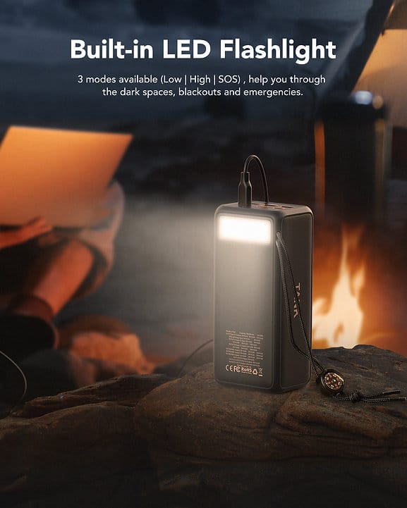 Tank Boost 56000mAh 100W Camping Power Bank για φορητό υπολογιστή - Εικόνα 7