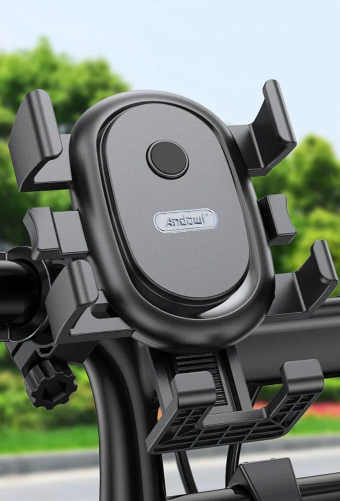 Βάση Τηλεφώνου Για Σκούτερ Μοτοσικλετών Ρυθμιζόμενη Αντικραδασμική