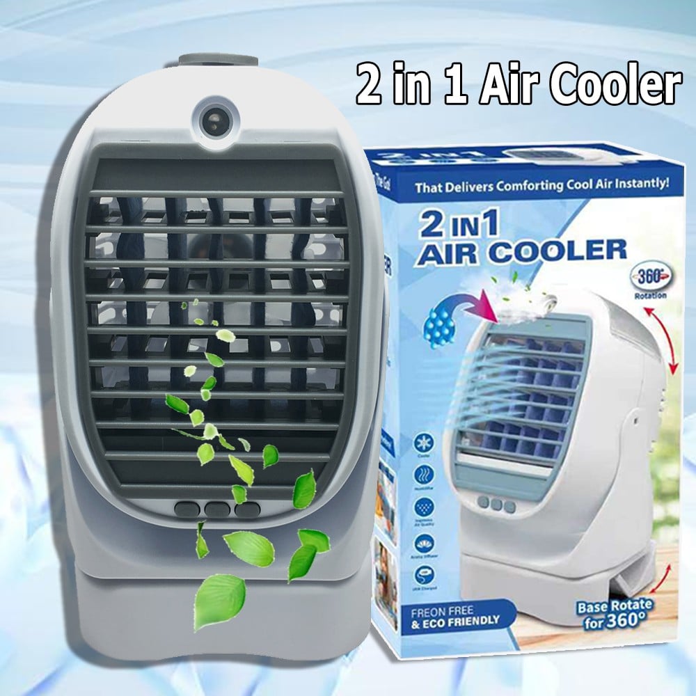 2 in 1 Air Personal Cooler Γρήγορος και εύκολος τρόπος ψύξης 360 μοιρών - Εικόνα 3