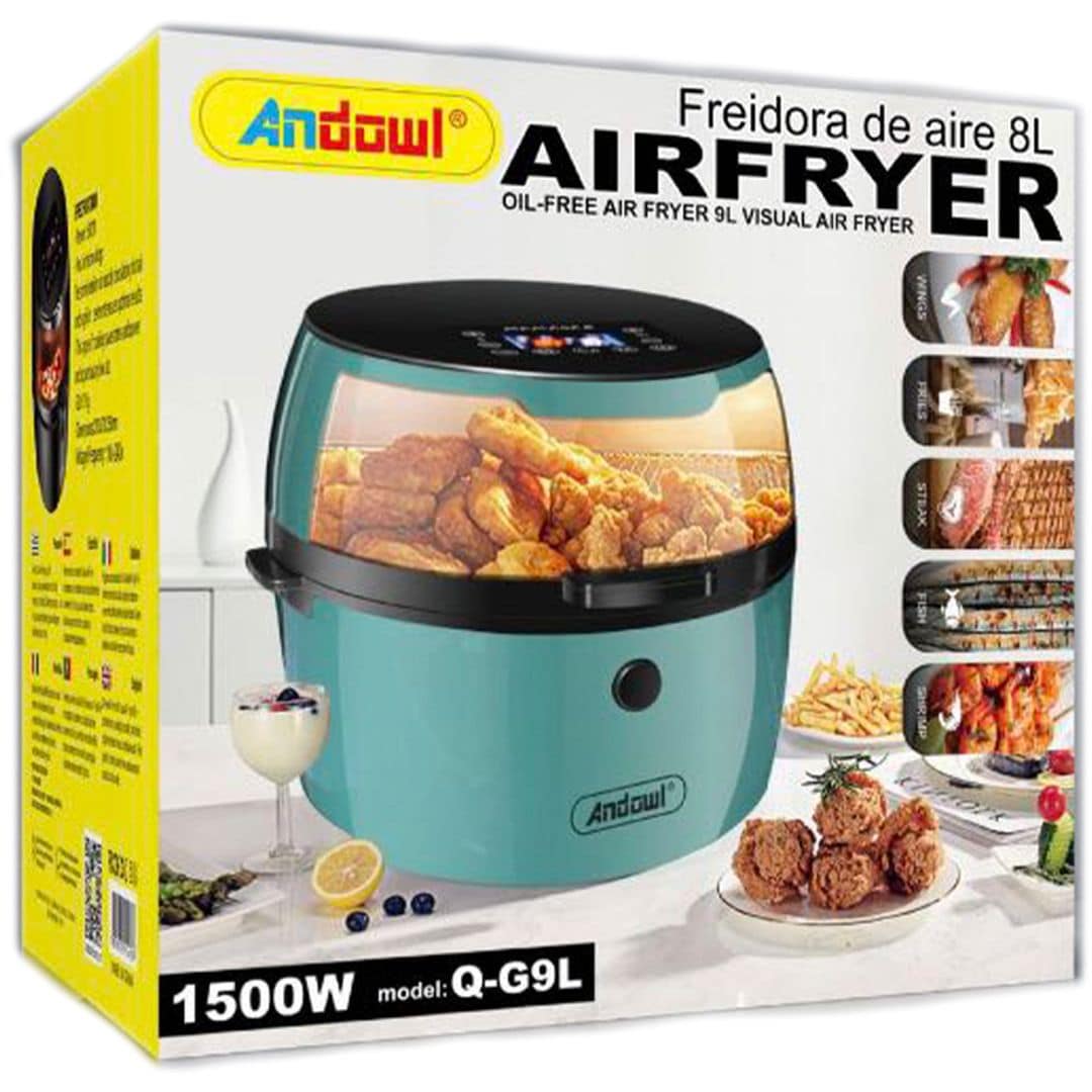 Φριτέζα Αέρος με Αποσπώμενο Κάδο 9lt