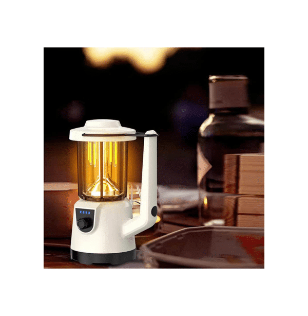 LED Επαναφορτιζόμενο Φανάρι Φακός για Camping Θερμό και Ψυχρό Φ΄ώς - Εικόνα 2