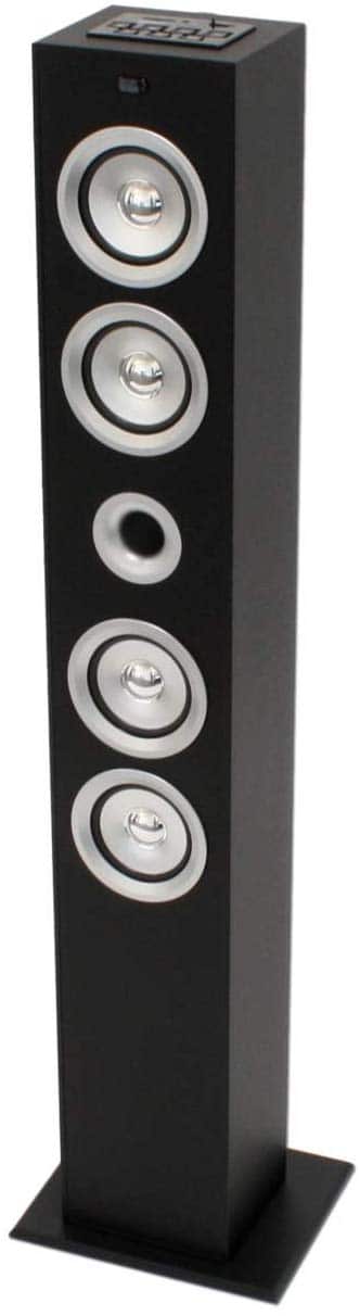Ηχοσύστημα tower - 1 μέτρου - με 4 ηχεία & ενσωματωμένο δέκτη fm - Εικόνα 4