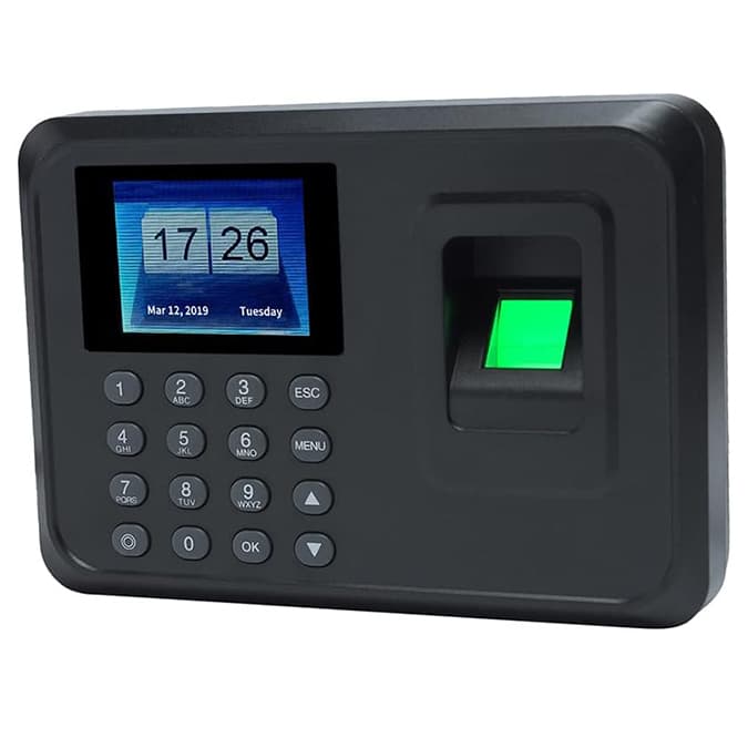 Ρολόι Συσκευή Παρουσίας Προσωπικού με Δακτυλικό Αποτύπωμα
