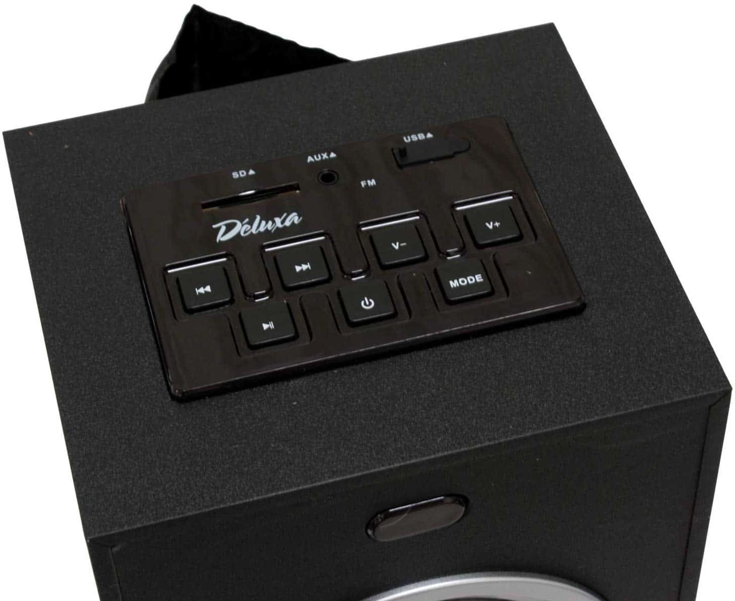 Ηχοσύστημα tower - 1 μέτρου - με 4 ηχεία & ενσωματωμένο δέκτη fm - Εικόνα 3