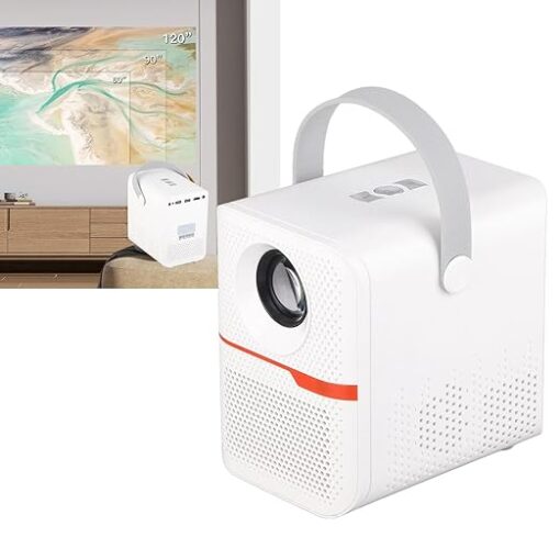 Mini Projector HD 1080P 100-240V με Τηλεχειριστήριο 4K