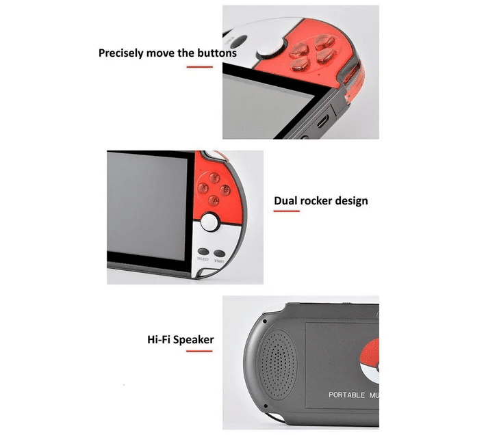 Κονσόλα παιχνιδιών με οθόνη HD 7 ιντσών - Εικόνα 2