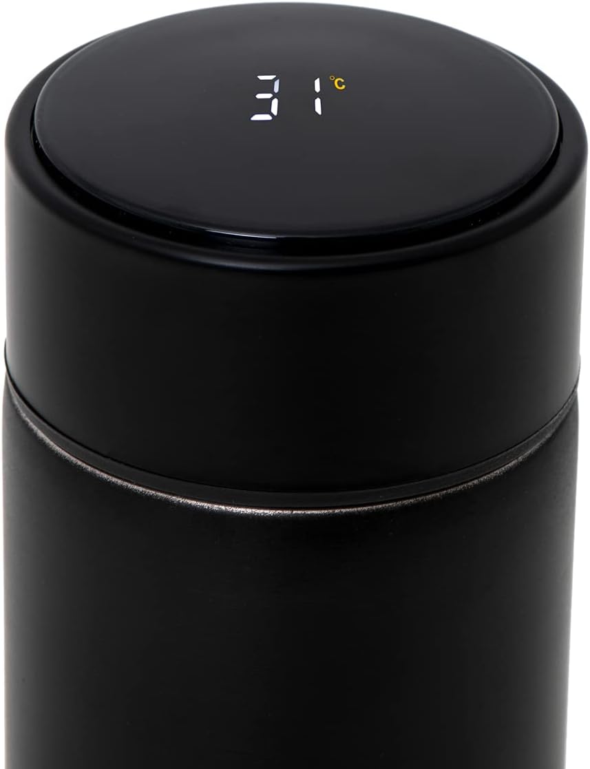Έξυπνο θερμός από ανοξείδωτο χάλυβα LED οθόνη θερμοκρασίας 500 ml - Εικόνα 4
