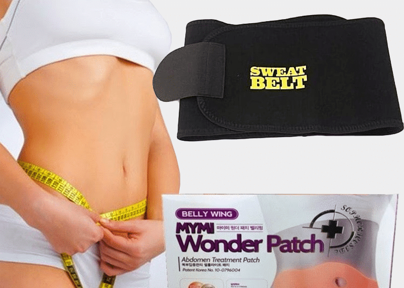 Ζώνη εφίδρωσης και αδυνατίσματος ΔΩΡΟ Αυτοκόλλητα Επιθέματα Αδυνατίσματος