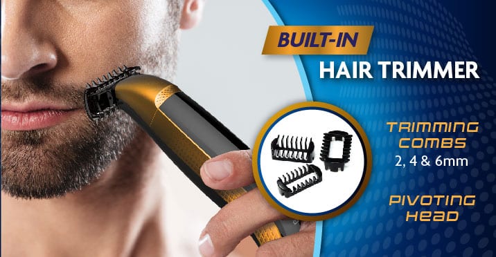 Προηγμένο σύστημα ξυρίσματος 3 σε 1 - Εικόνα 5