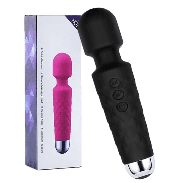 Ασύρματο επαναφορτιζόμενο ηλεκτρικό μασάζ με 8 ταχύτητες 20 λειτουργίες δόνησης