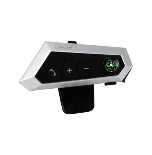 Ενδοεπικοινωνία Κράνους Bluetooth V5.0 με Mini Πυξίδα