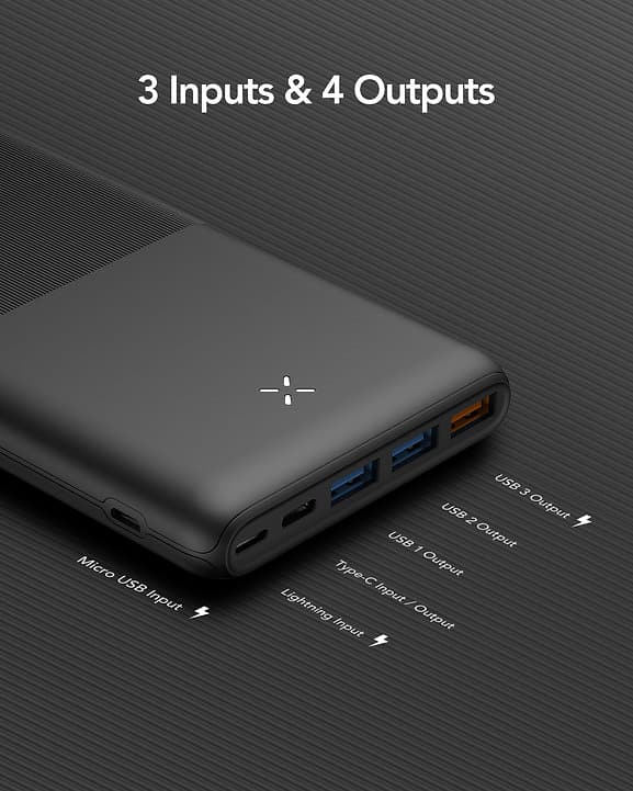 Ultra Slim 20000mAh Fast Charging Power Bank - Εικόνα 3