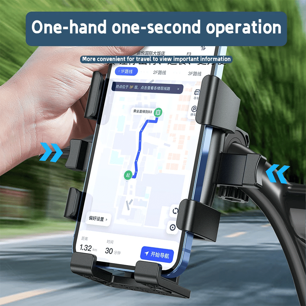 Βάση Τηλεφώνου Για Σκούτερ Μοτοσικλετών Ρυθμιζόμενη Αντικραδασμική - Εικόνα 2