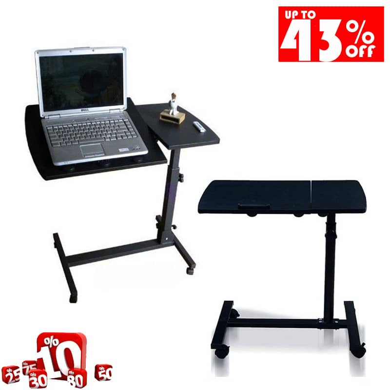 Γραφείο Υπολογιστή Με Ρυθμιζόμενο Ύψος Και Ειδική Αντιολισθητική Βάση