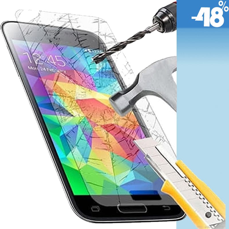 Αντιχαρακτικό αδιάβροχο τζαμί προστασίας οθόνης κινητού (tempered glass) 1+1 ΔΩΡΟ