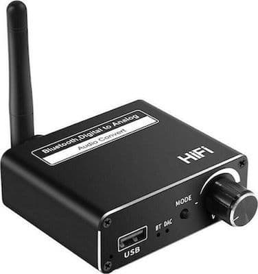 Δέκτης Bluetooth 5.0/Usb & Μετατροπέας Ήχου Ψηφιακός σε Αναλογικός Audio Converter