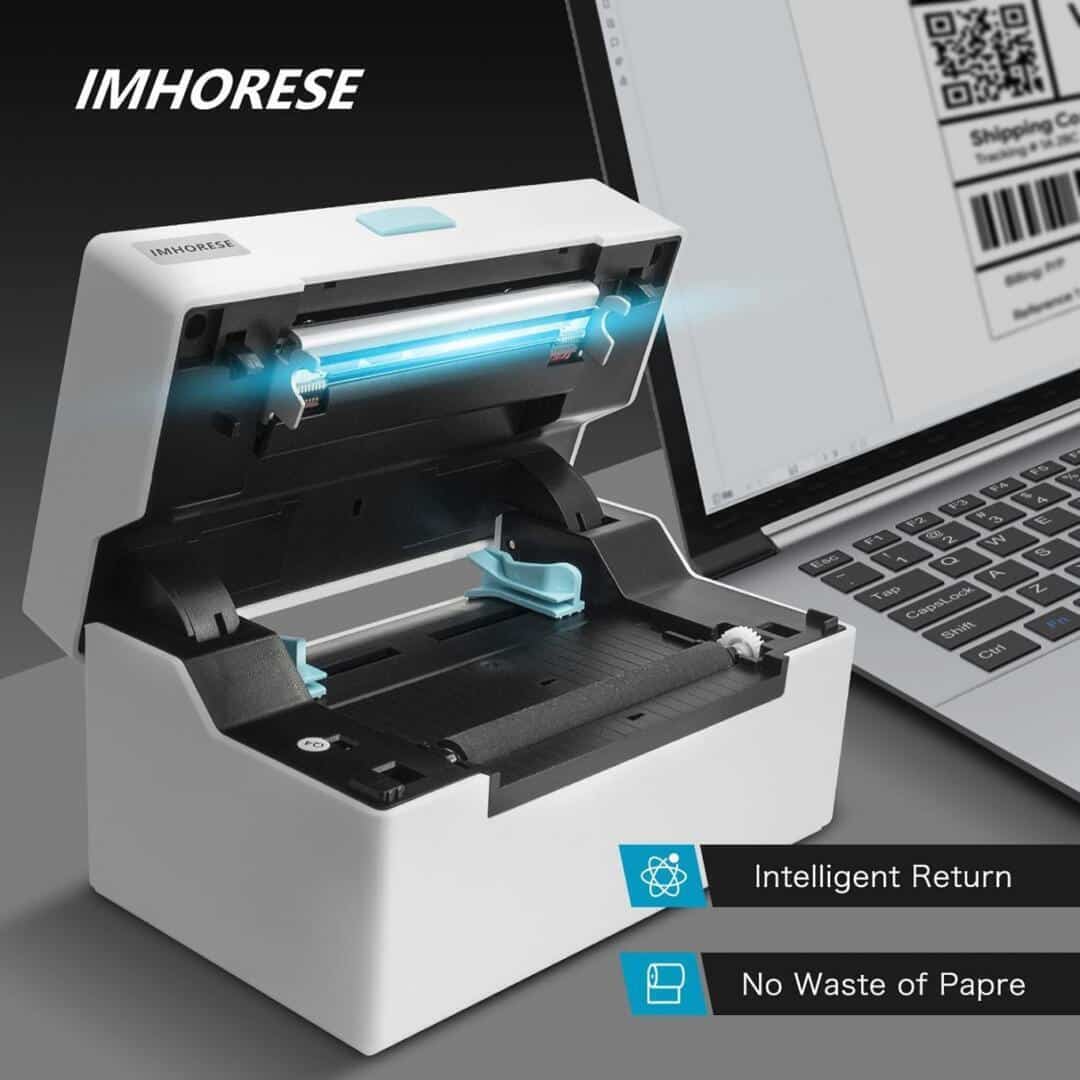 Ασύρματος Θερμικός Εκτυπωτής 104mm 203DPI με USB/LAN/Bluetooth - Εικόνα 4