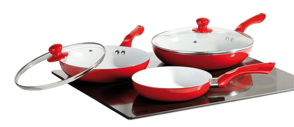 Σετ Αντικολλητικά Τηγάνια με Κεραμική Επίστρωση