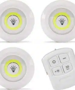 fotistika led me tilecheiristirio kai chronodiakopti 30 lepton set 3 temachion