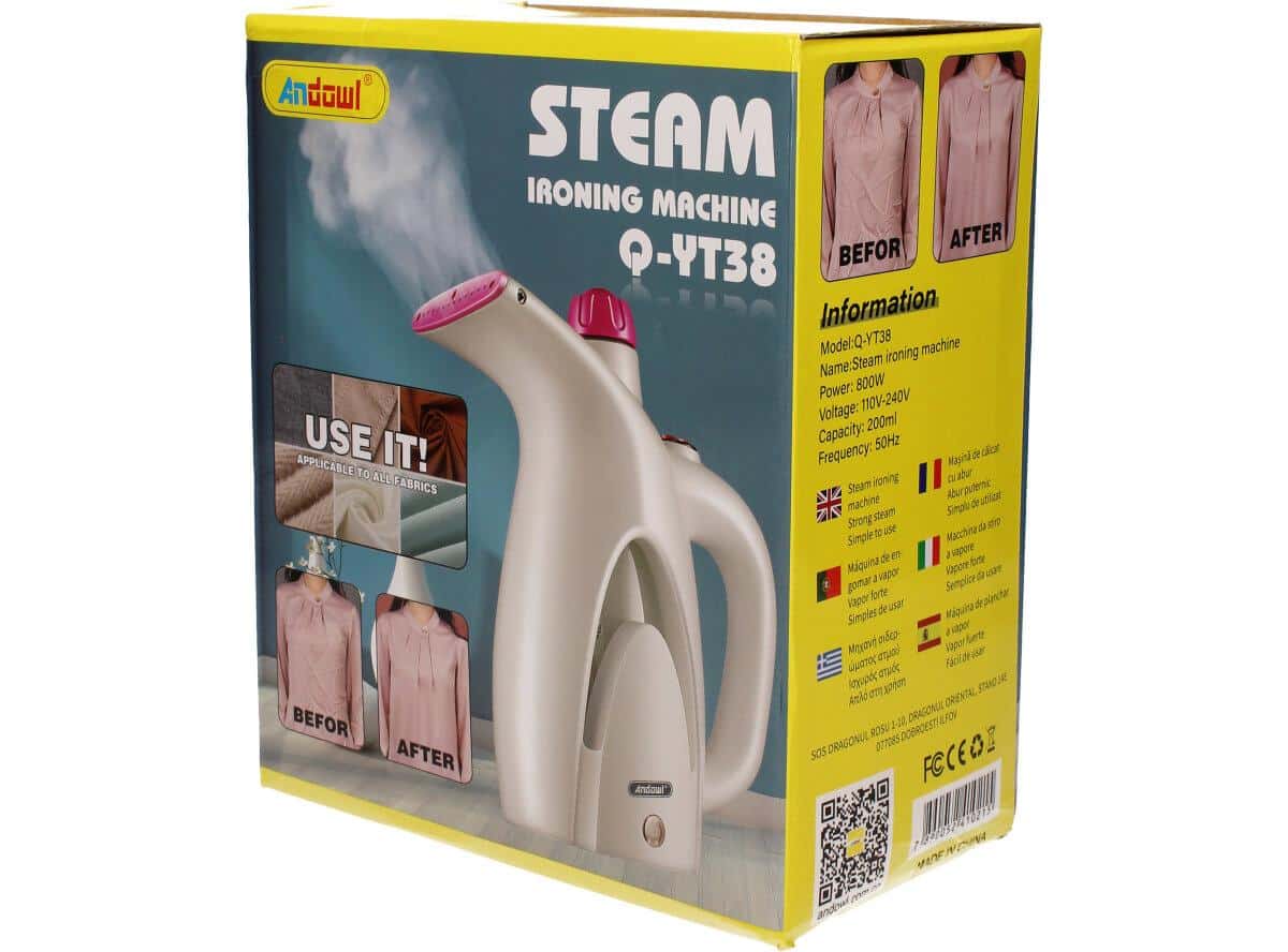 Ατμοκαθαριστής Φορητό σίδερο κάθετου ατμού 800W - Εικόνα 3