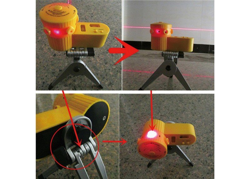Laser αλφάδι με τρίποδο - Εικόνα 2