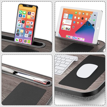 Γραφείο φορητού υπολογιστή και tablet με φως led - Εικόνα 3