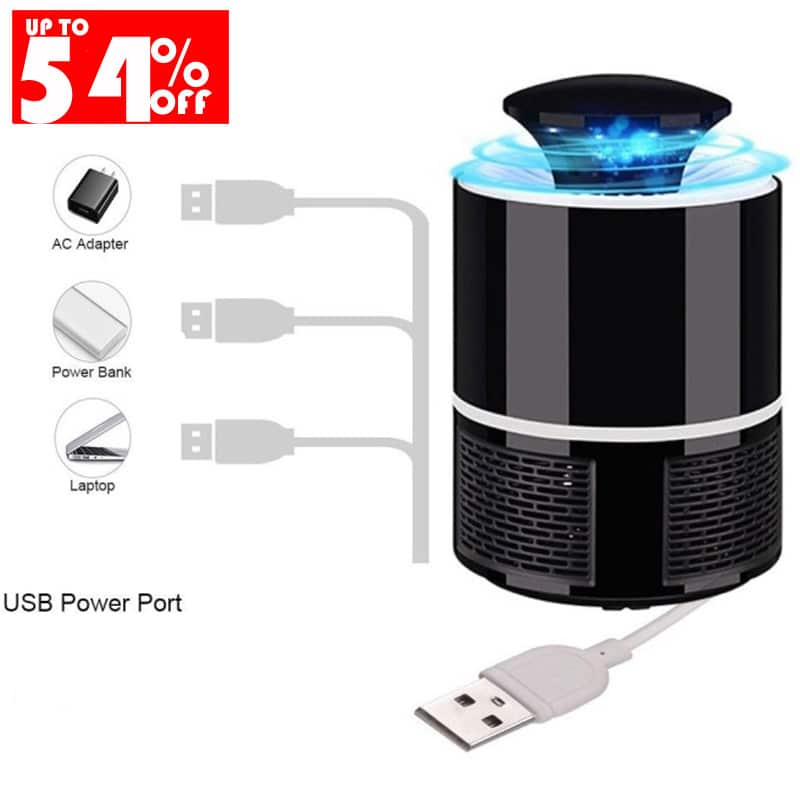 Σύστημα Εξολόθρευσης Κουνουπιών με Ανεμιστήρα και Φωτισμό LED