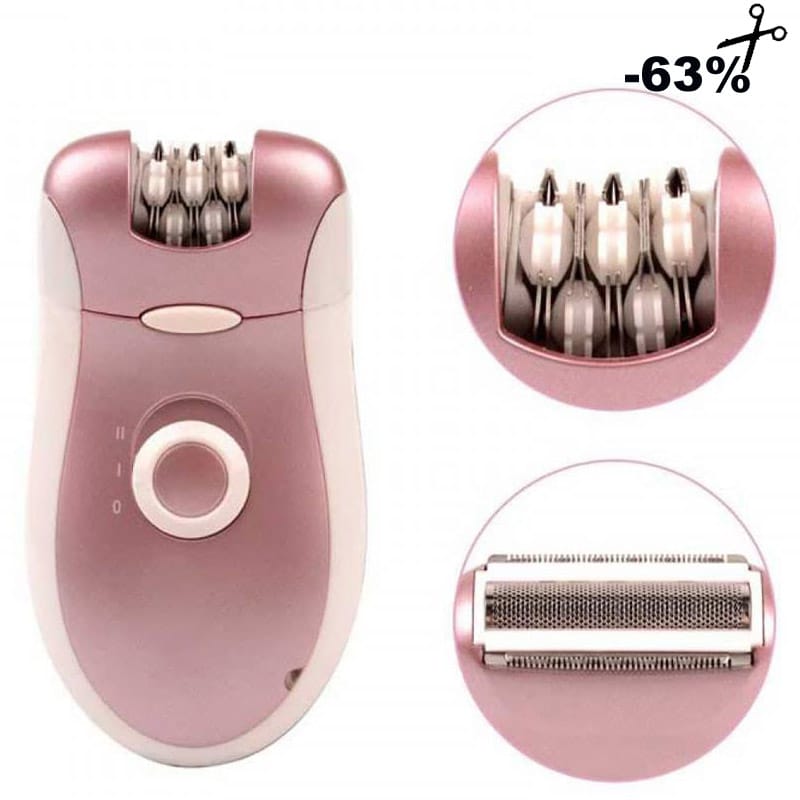 Επαναφορτιζόμενη Ξυριστική/ Αποτριχωτική Μηχανή 2 σε 1