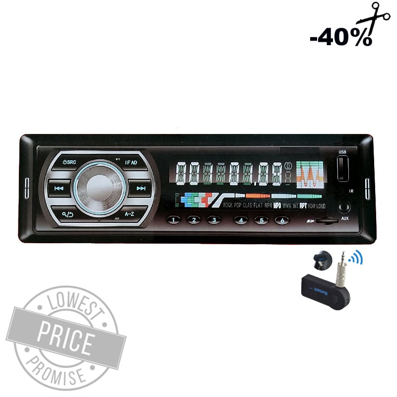 Ράδιο αυτοκινήτου + δέκτης bluetooth