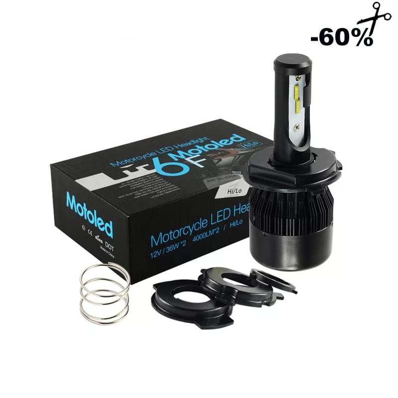 Λάμπα μηχανής LED 6000K 36W