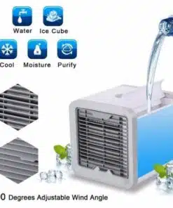 Alternative view of Mini Φορητό Air Cooler & Υγραντήρας 600ml με  LED Φωτισμό