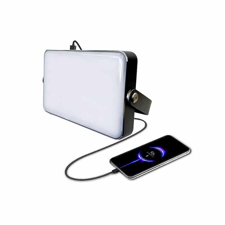 Power Bank και ισχυρός φακός με ηλιακή φόρτιση Solar Power 20000mAh