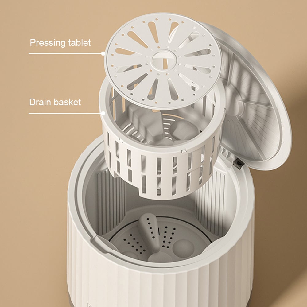 Μίνι πλήρως αυτόματο πλυντήριο ρούχων - Εικόνα 5