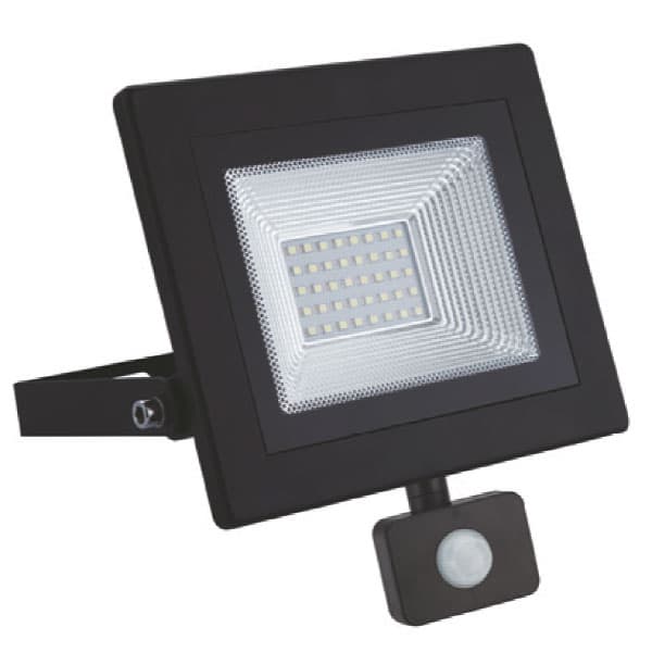 Προβολέας LED 10W-50w με Ανιχνευτή Κίνησης Λευκό 6000K Υψηλής Φωτεινότητας - Εικόνα 4