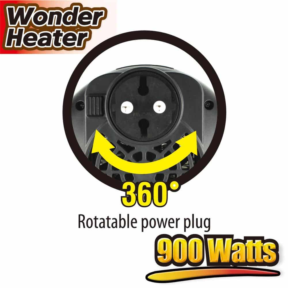 Θερμο-κεραμική ΕΞΥΠΝΗ ΣΟΜΠΑ 900 watt - Εικόνα 3