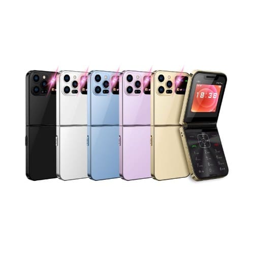 Αναδιπλούμενο Κινητό Τηλέφωνο 2.4” με 2 sim με Ελληνικό μενού - Εικόνα 3