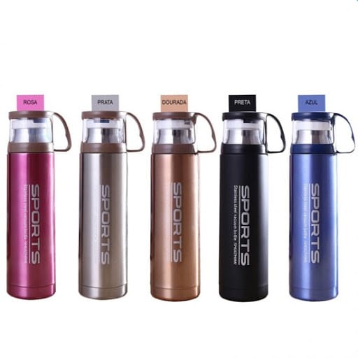 Θερμός από ανοξείδωτο ατσάλι 500mL Προσφορά 1+1 δώρο