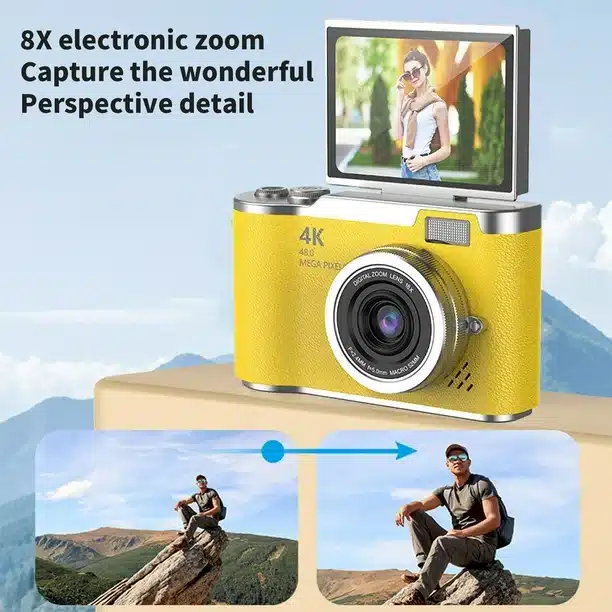 Η Κάμερα που Ξαναζωντανεύει τη Στιγμή – 4K Βίντεο & 48MP Φωτογραφίες σε Περιστρεφόμενη Οθόνη Η Κάμερα που Ξαναζωντανεύει τη Στιγμή – 4K Βίντεο & 48MP Φωτογραφίες σε Περιστρεφόμενη Οθόνη - Image 2